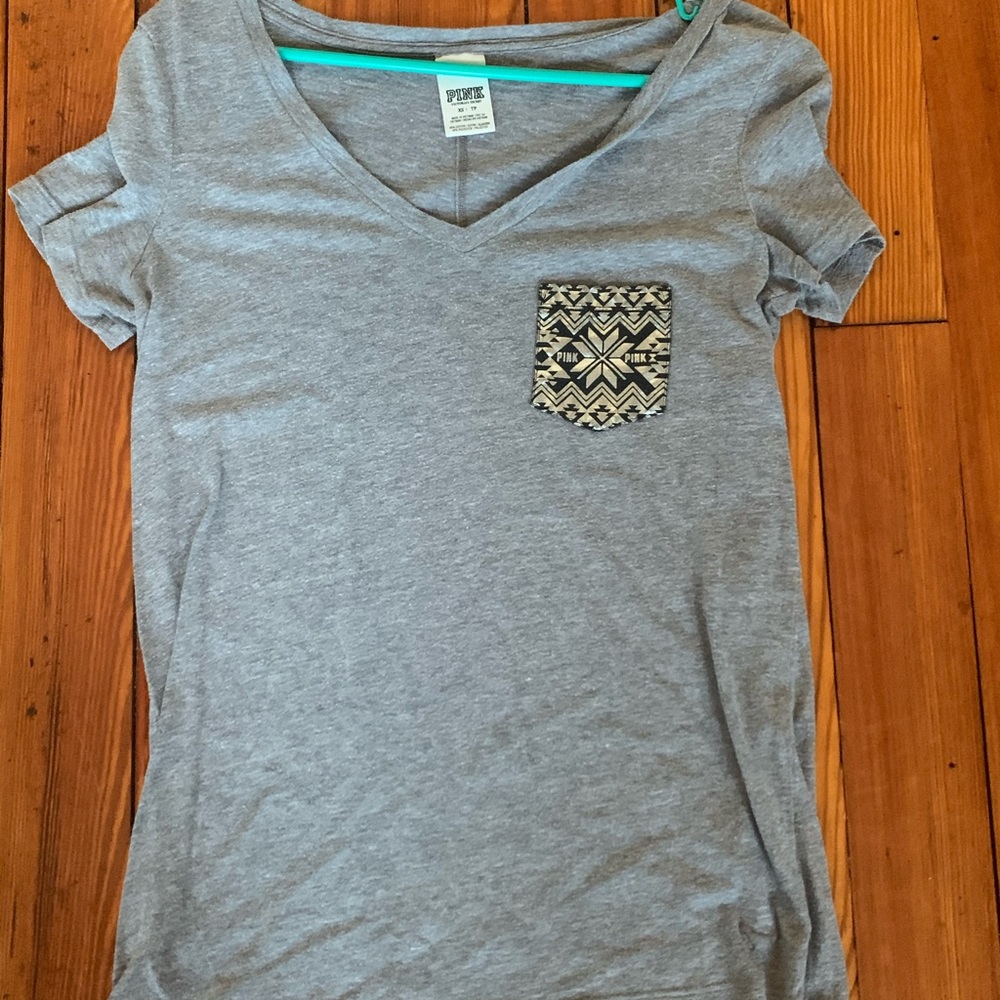 VS PINK- Short Sleeve- XS fits like a small